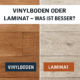 Fussboden Götze & Co. KG - Bodenleger in Hamburg Vinylboden vs Laminat Vergleich